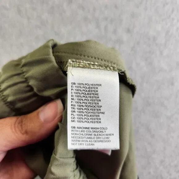 The North Face Shorts Womens M Green Class V Hiking Trails Trekking Climbing - Picture 11 of 15